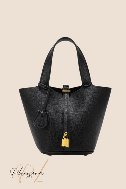 Amelie | Vegan Leather Bucket Bag