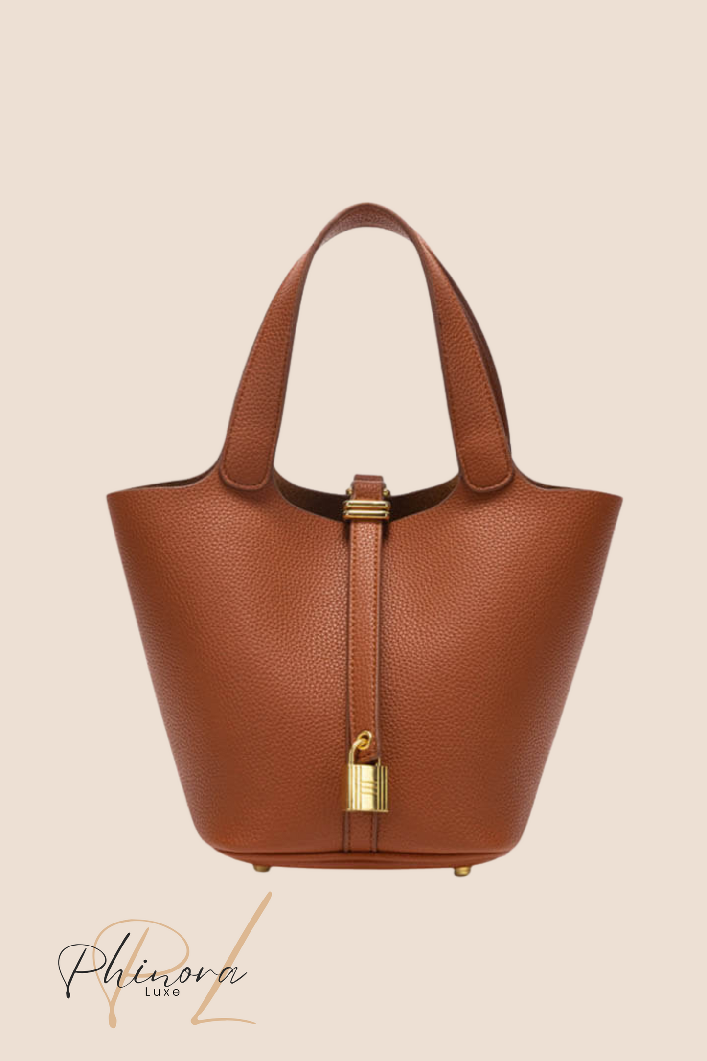 Amelie | Vegan Leather Bucket Bag