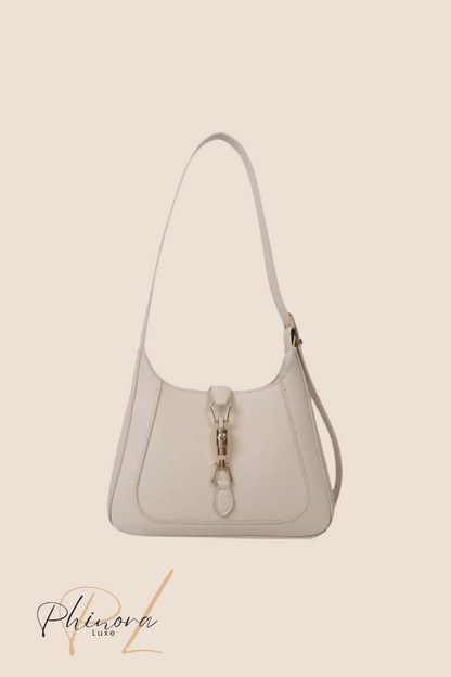 Amelia | Glazed Vegan Leather Shoulder Bag