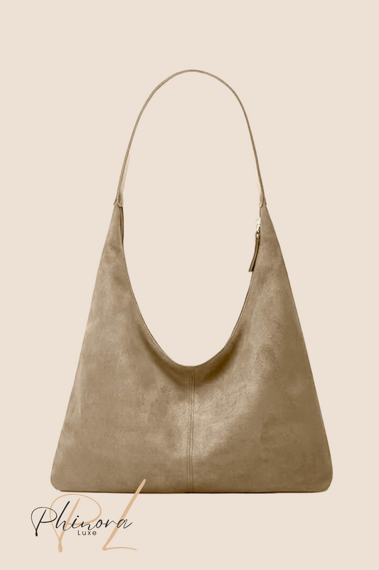 Nova | Vegan Suede Shoulder Bag