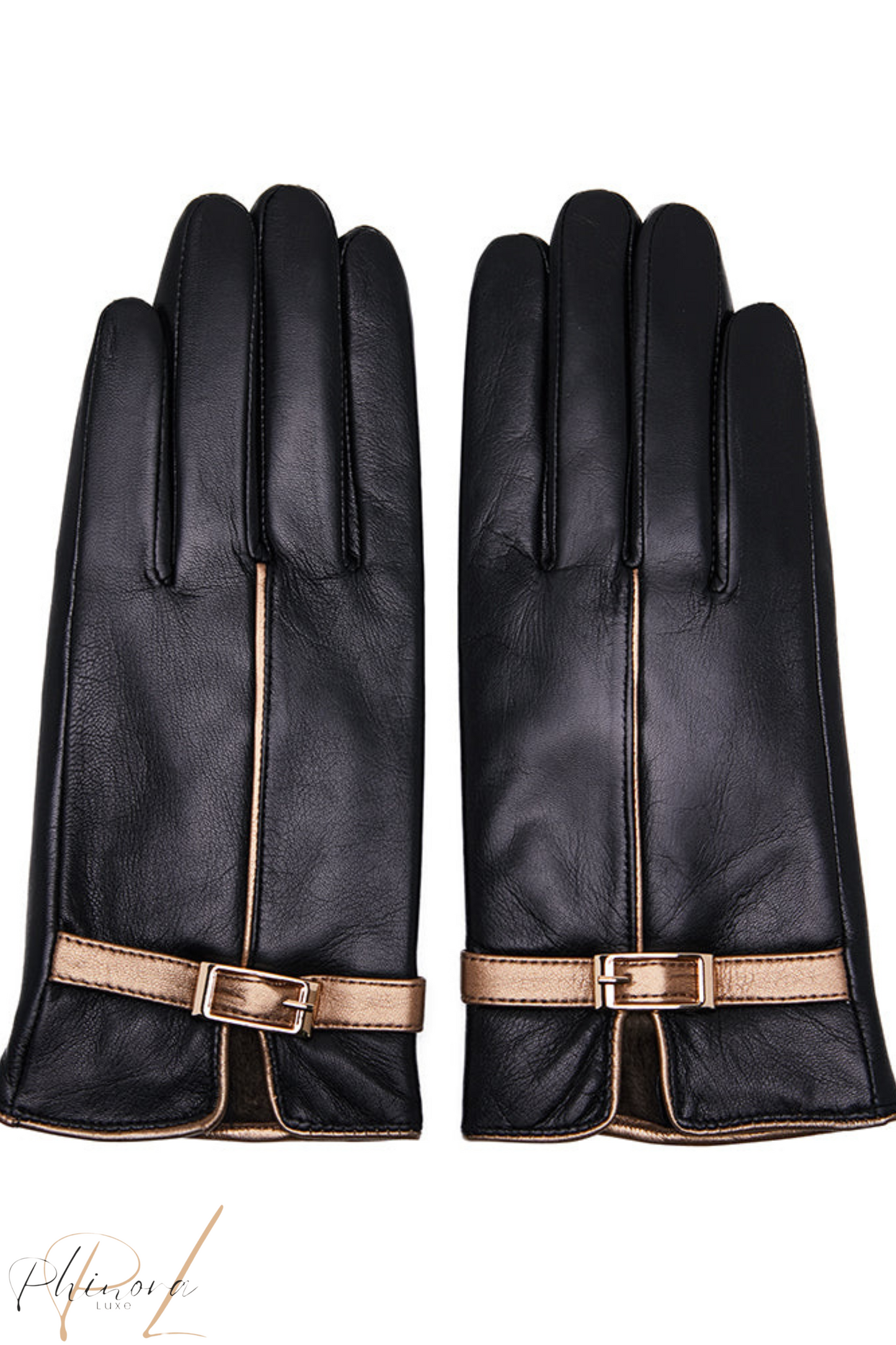 Allegra | Luxe Touchscreen Leather Gloves