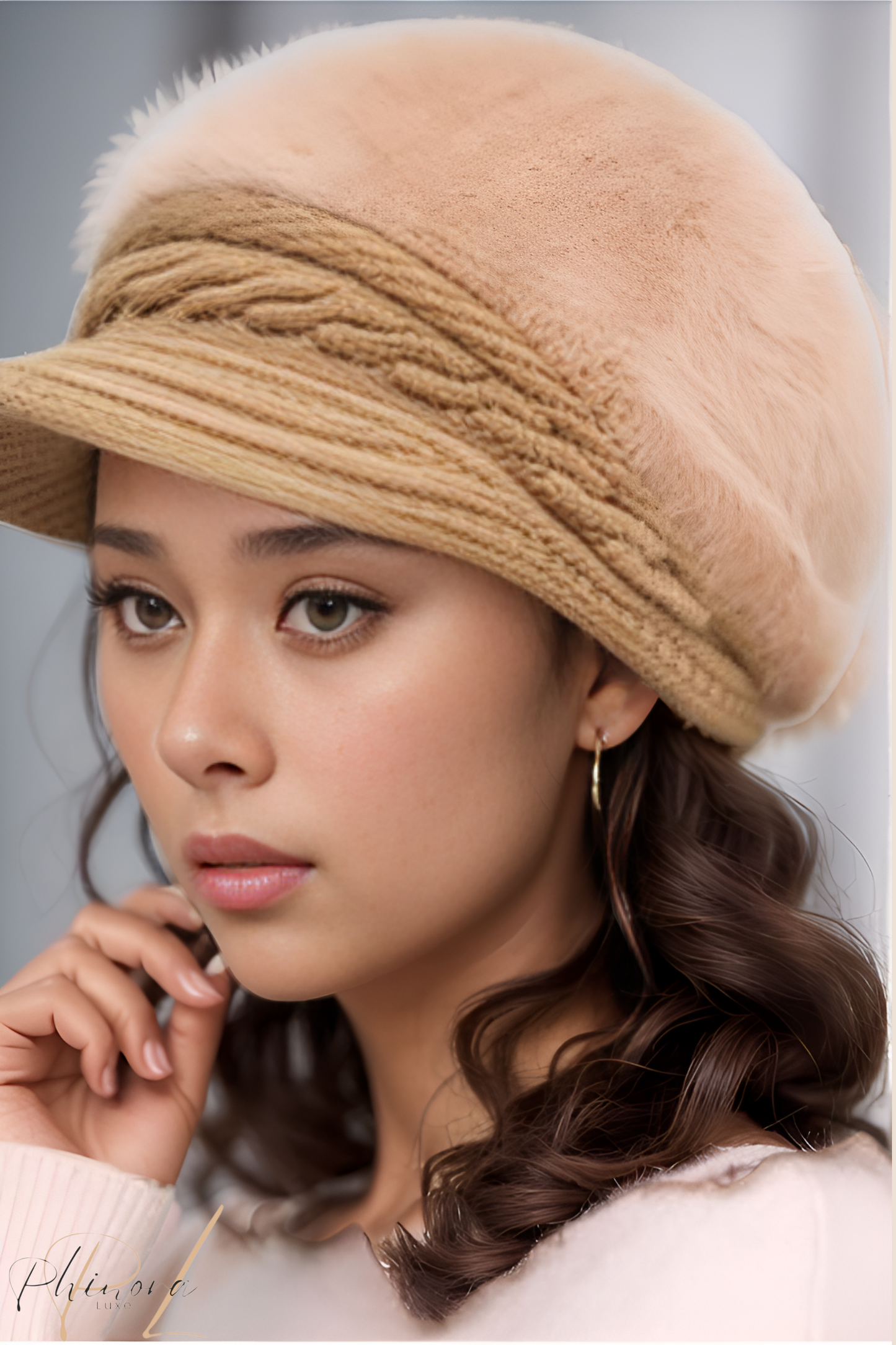 Liana | Cozy Wool Beret Cap