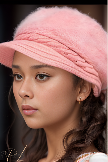 Liana | Cozy Wool Beret Cap