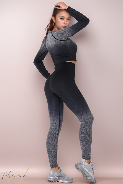 Sarai | Thermal Long Sleeve Gym Set