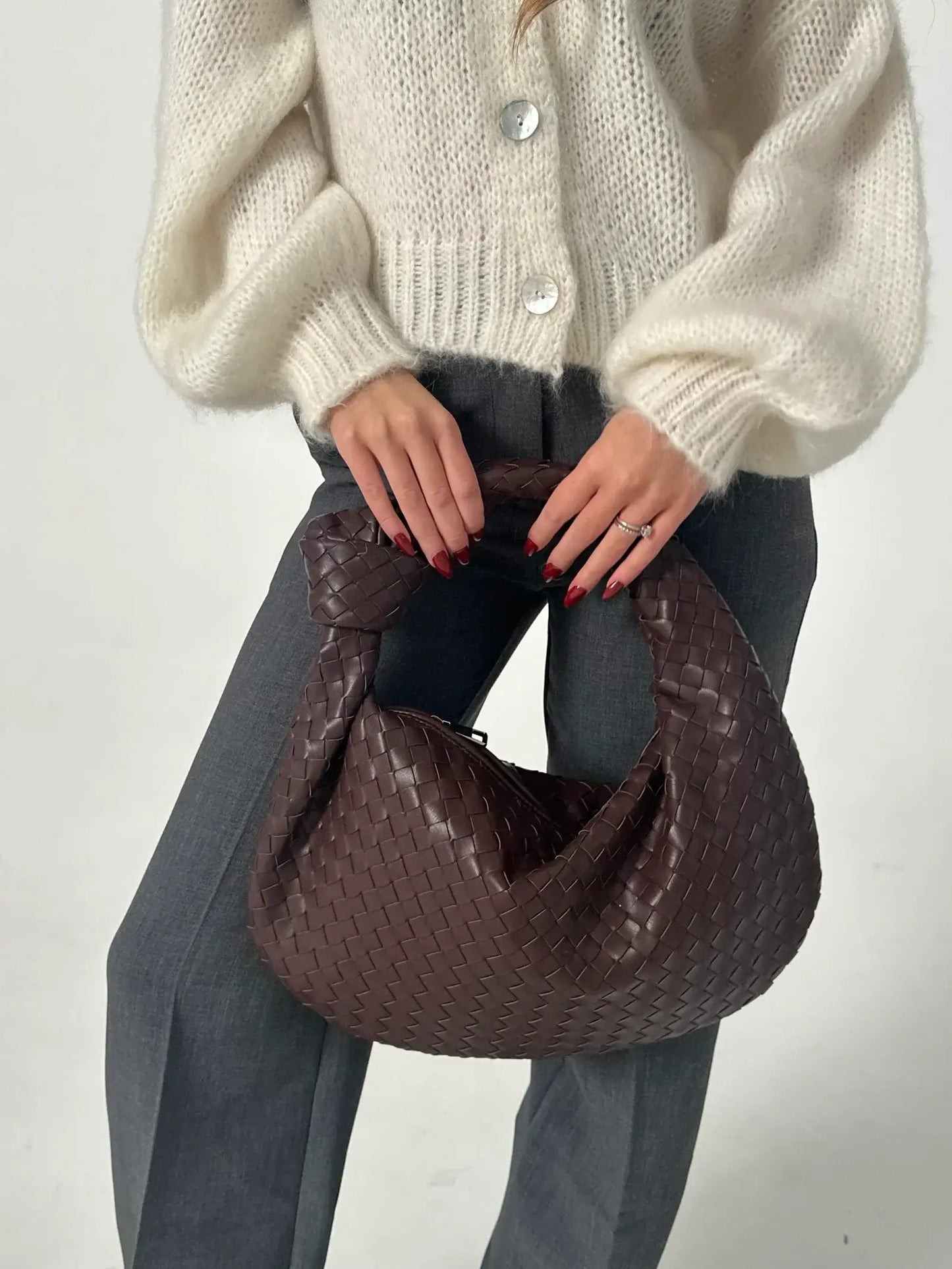 Nola | Woven Knot Bag